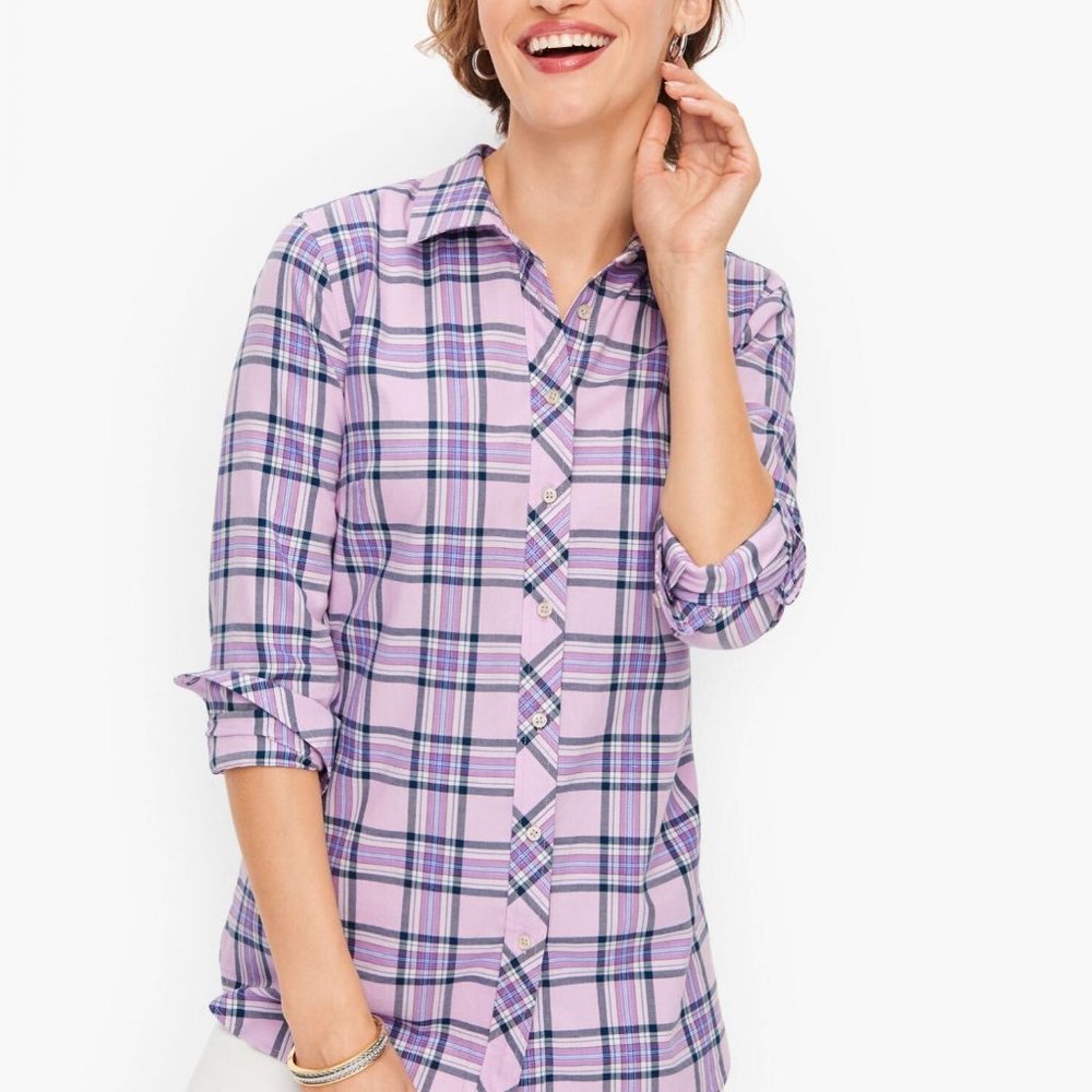 Talbots Classic Cotton Shirt XL NWT